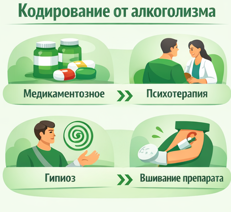 кодирование от алкоголизма в Свирске Санати
